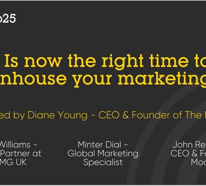 Is now the right time to inhouse your marketing?