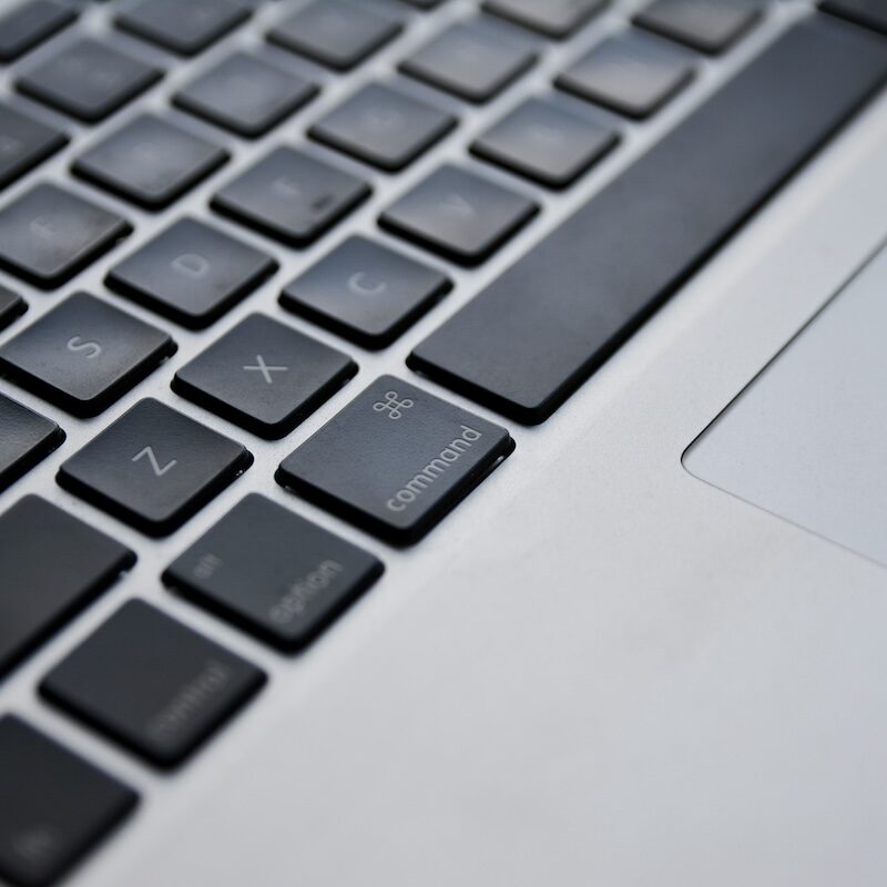 AI - image shows a laptop keyboard.