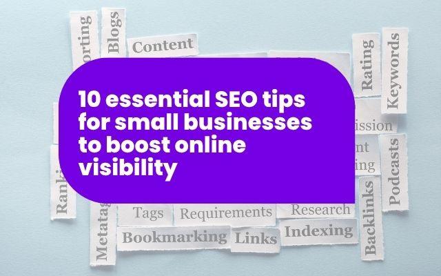 SEO for small businesses