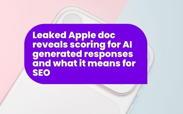 What AI means for SEO