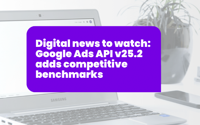 google ads API v25.2