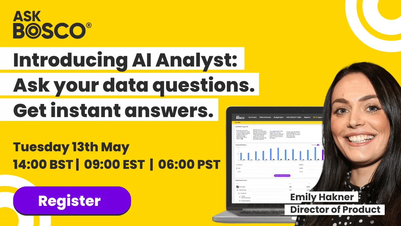 Introducing AI Analyst: Ask your data questions. Get instant answers.