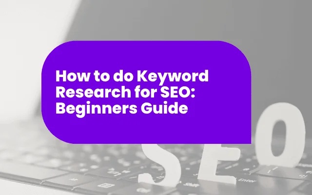 Keyword Research for SEO