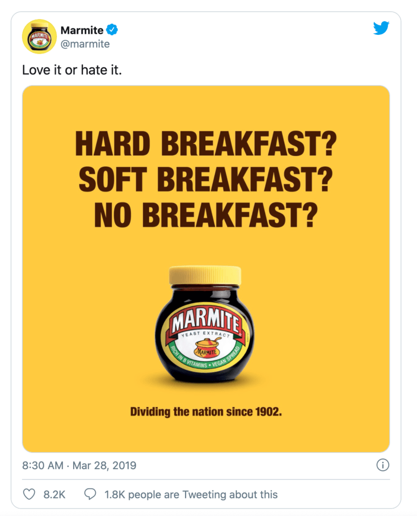 Marmite Brexit reactive content