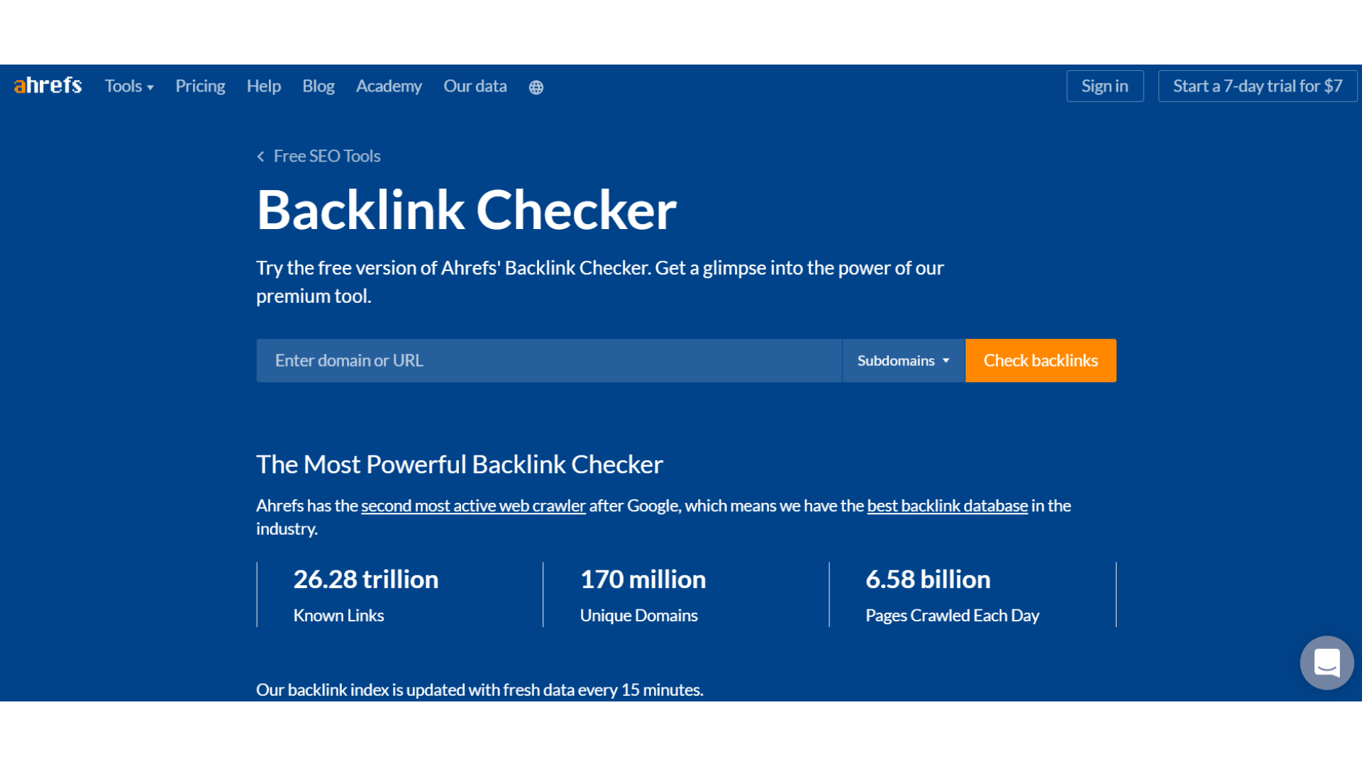 Rate check